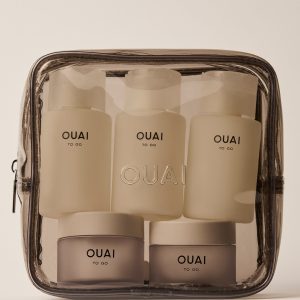 OUAI To Go Refillable Travel Bottle Kit